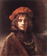 The Artist's Son Titus du REMBRANDT Harmenszoon van Rijn